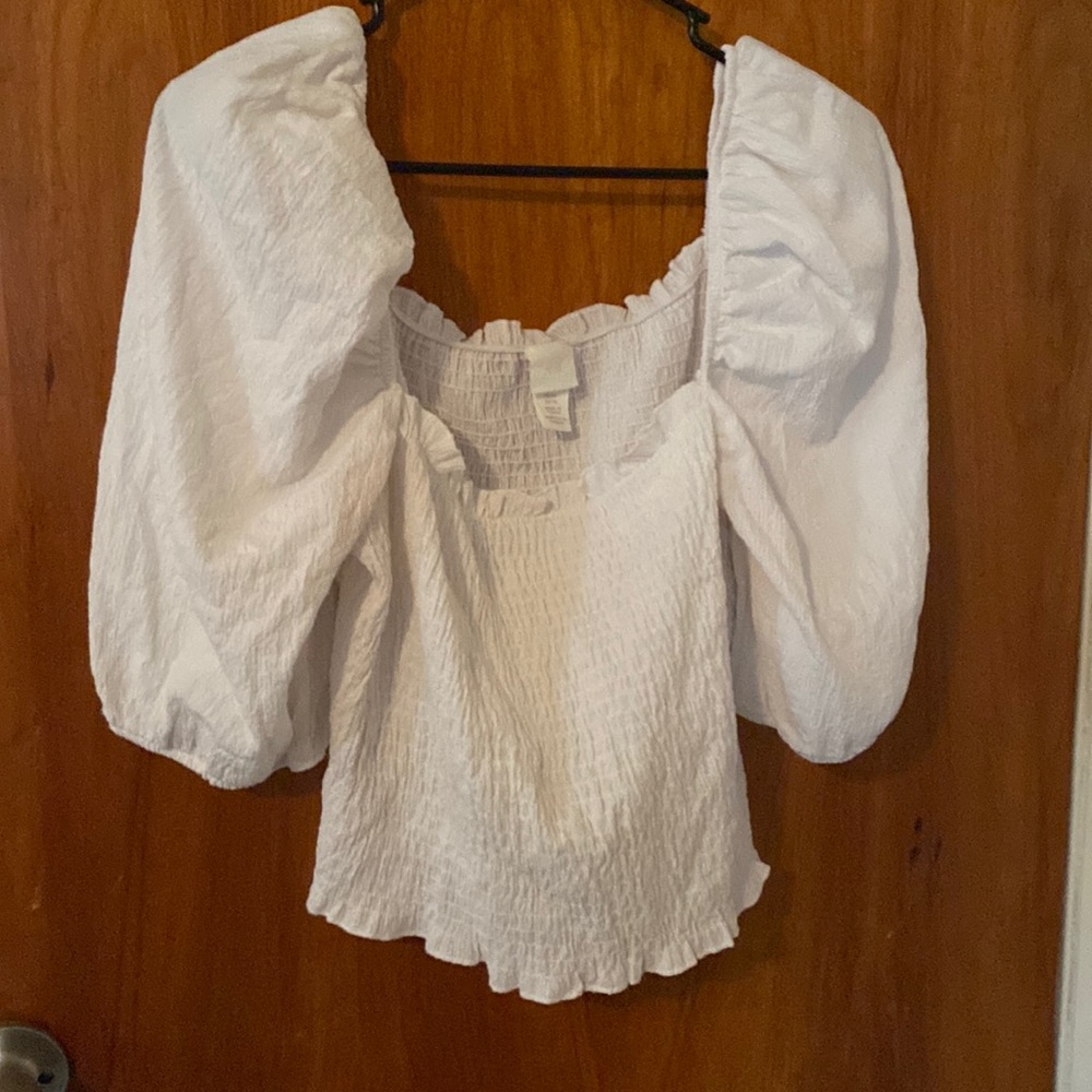 H&M white shirt size xl